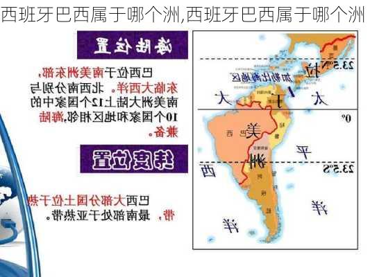 西班牙巴西属于哪个洲,西班牙巴西属于哪个洲