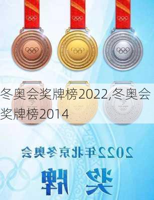 冬奥会奖牌榜2022,冬奥会奖牌榜2014