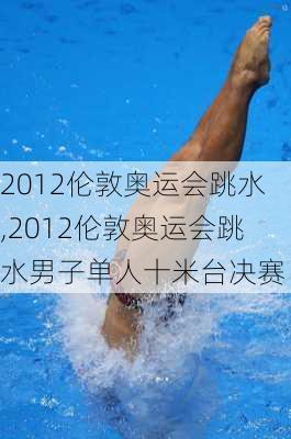 2012伦敦奥运会跳水,2012伦敦奥运会跳水男子单人十米台决赛