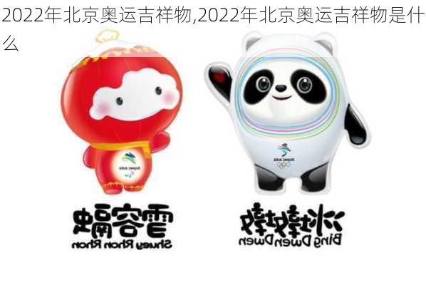 2022年北京奥运吉祥物,2022年北京奥运吉祥物是什么