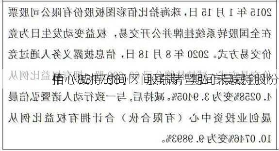 拾
佰（831768）：股东诸暨弘信晨晟创业
中心减持时间区间届满，期间未减持股份