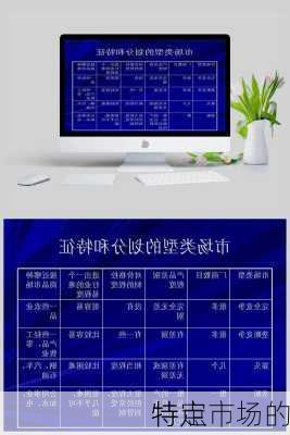 特定市场的
特点