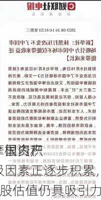 摩根资产
：国内积极因素正逐步积累，A股估值仍具吸引力