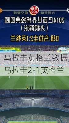 乌拉圭英格兰数据,乌拉圭2-1英格兰