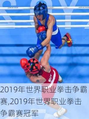 2019年世界职业拳击争霸赛,2019年世界职业拳击争霸赛冠军