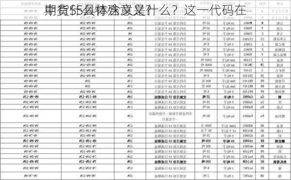 期货SS具体含义是什么？这一代码在
中有什么特殊意义？