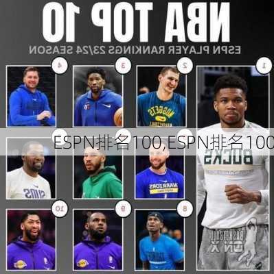 ESPN排名100,ESPN排名100