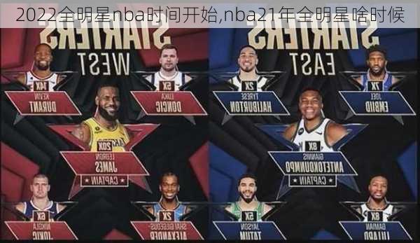 2022全明星nba时间开始,nba21年全明星啥时候